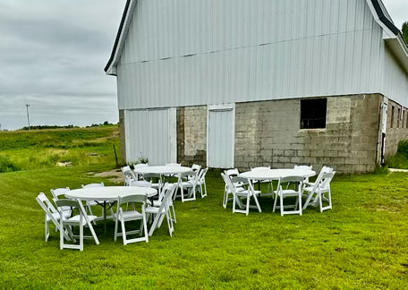 Ultimate Backyard Party Package- Tent, Table, Chairs, Coolers