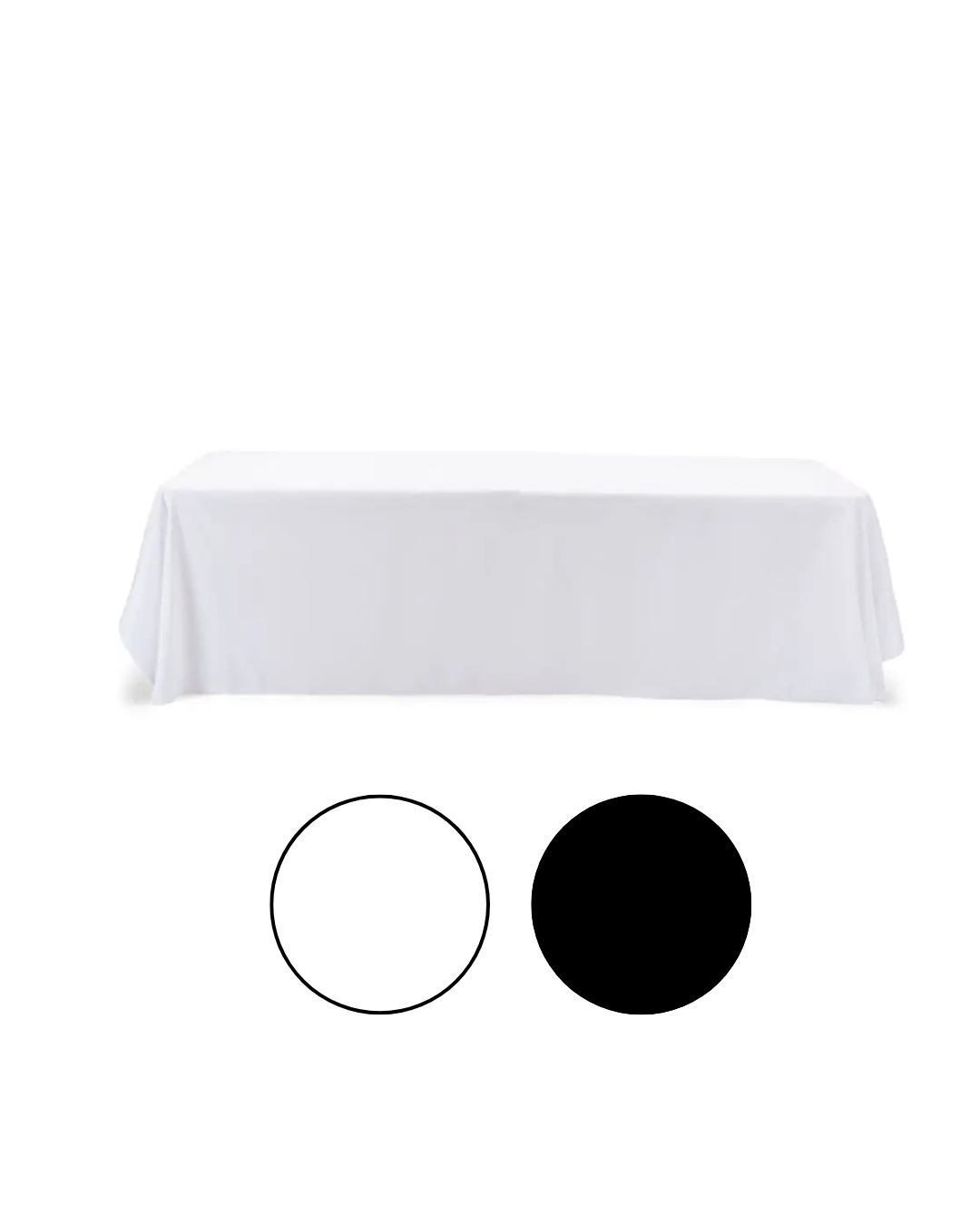 Banquet Table Linens - 90" x 132" Tablecloth