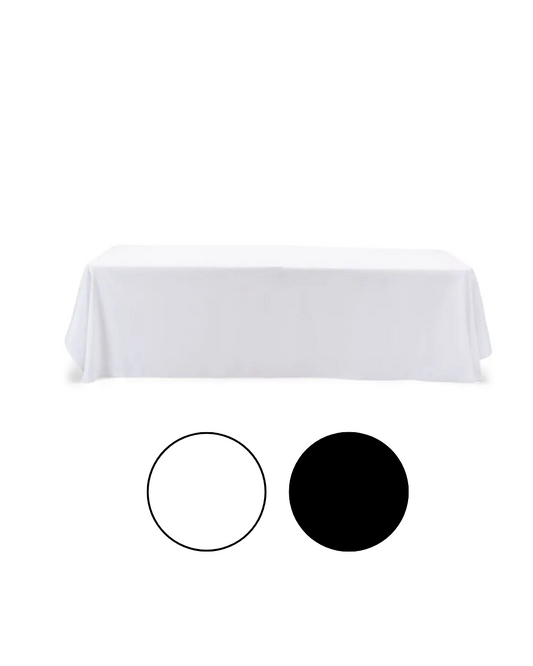 Banquet Table Linens - 90" x 132" Tablecloth